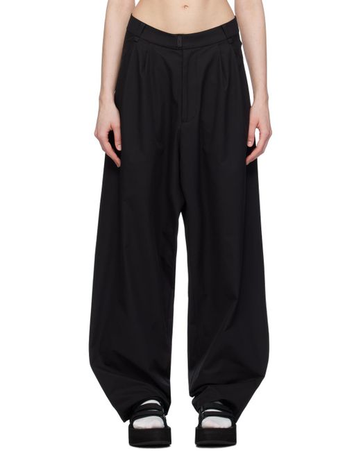 Hyein Seo Black Belted Trousers