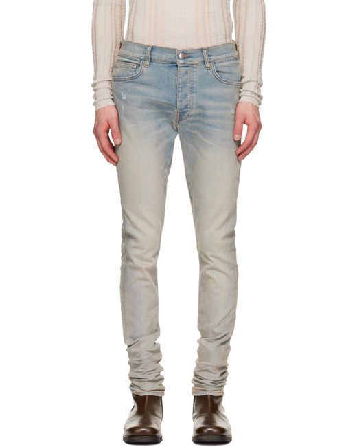 Amiri Blue Stack Jeans for men