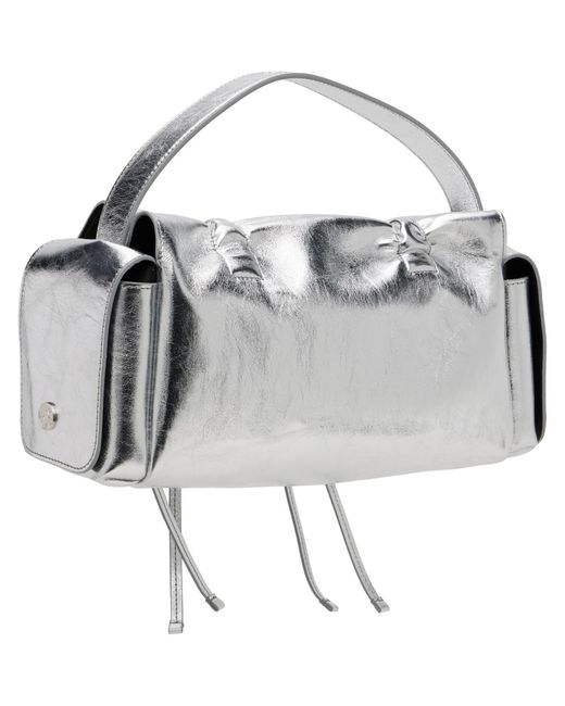 Acne Metallic Multipocket Bag
