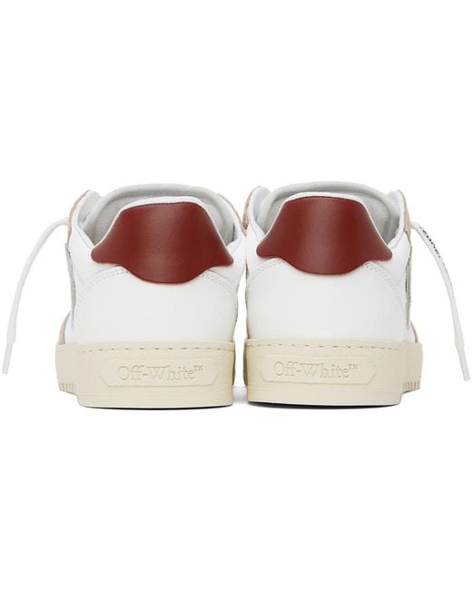 Off-White c/o Virgil Abloh Black White & Red 5.0 Sneakers for men