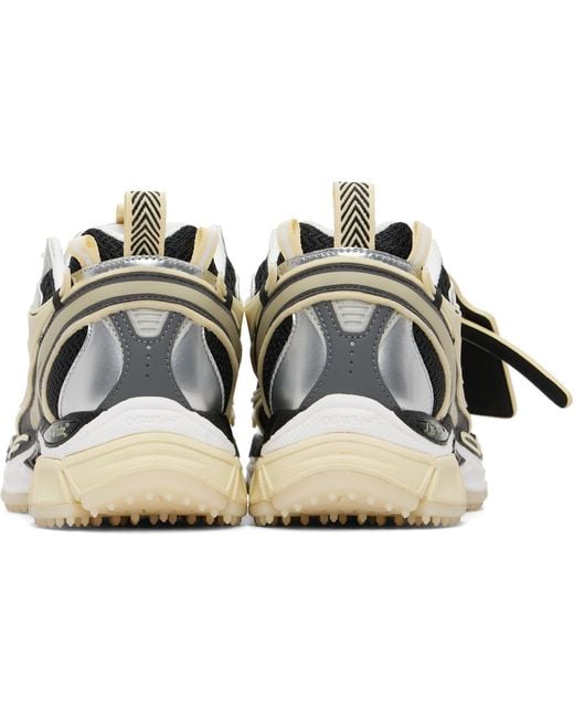 Off-White c/o Virgil Abloh Black 'Be Right Back' Glow-In-The-Dark Sneakers for men