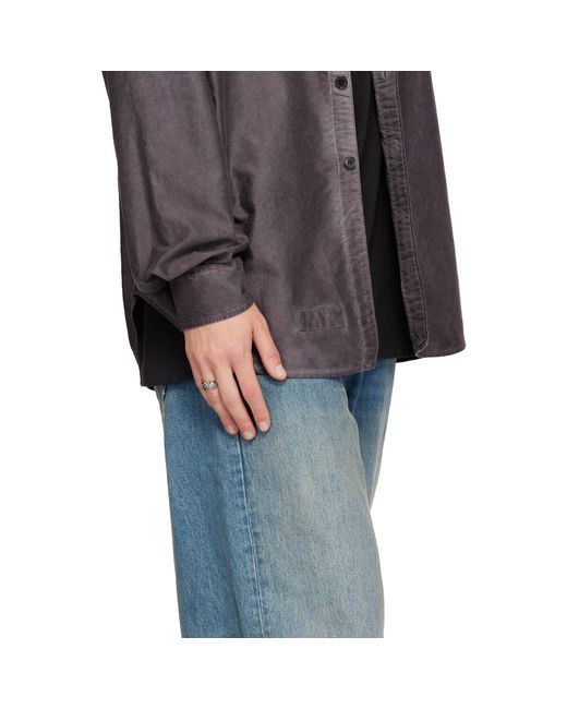 Vivienne Westwood Black Ari Ring for men