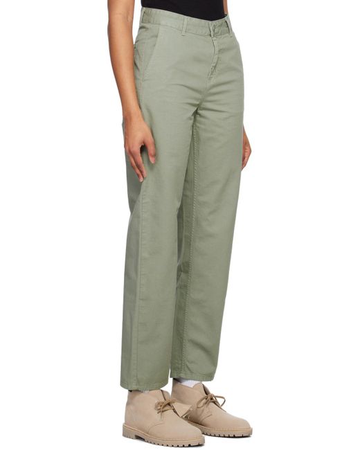 Carhartt Green Pierce Trousers