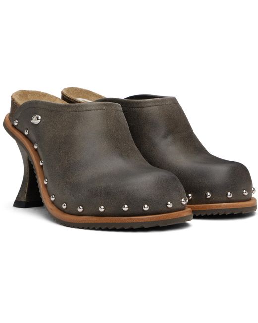 DIESEL Black D-Woodstock Mi Clog Mules