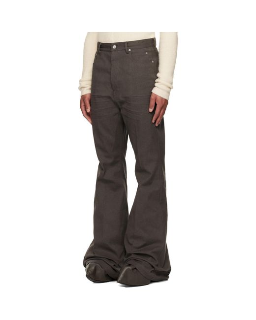 Rick Owens Black Concordians Bolan Jeans for men