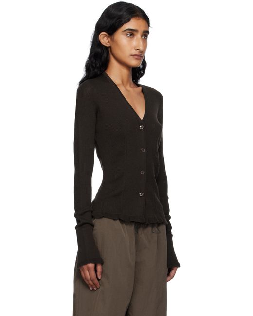 Cecilie Bahnsen Bessie Cardigan in Black | Lyst