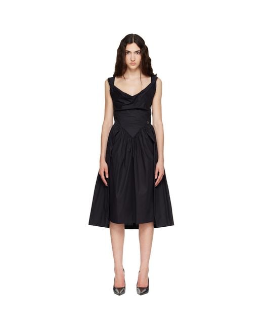 Vivienne Westwood Black Sunday Midi Dress