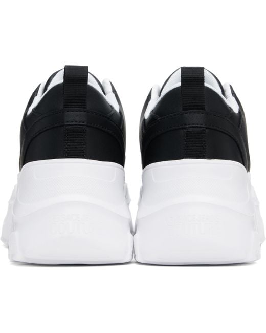 Versace Jeans Couture Black Speedtrack Sneakers