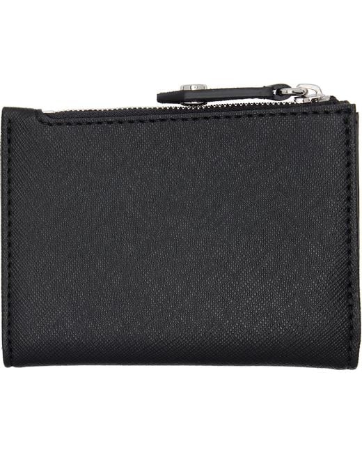 Vivienne Westwood Black Orb Slim Flap Card Holder