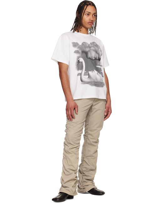 メンズ M I S B H V ホワイト La Donna Del Lago Tシャツ White