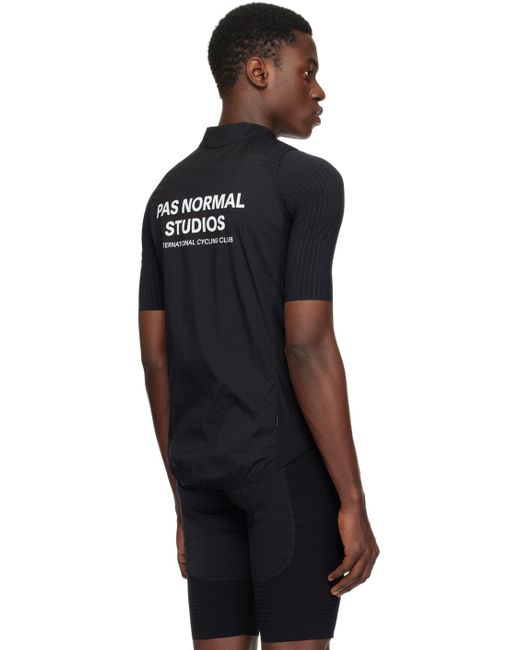 Pas Normal Studios Black Mechanism Vest for men