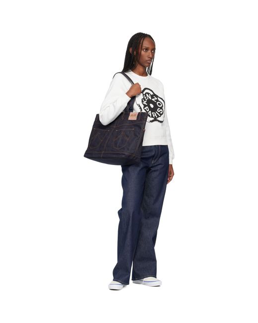 KENZO Black Paris Five Pockets' Tote