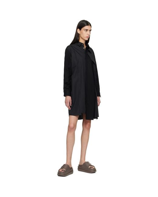 Sacai Black Foam Multiple Sole Sandals