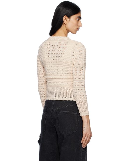 Isabel Marant Black Off- Ajaline Cardigan