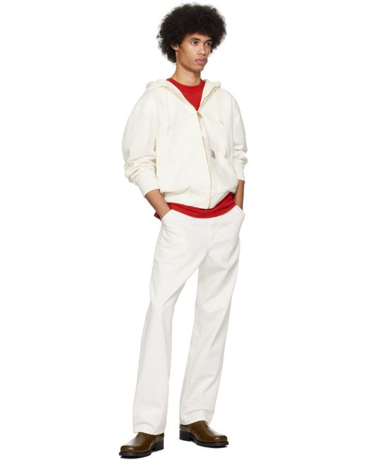Blouson de sport blanc Carhartt pour homme en coloris Red