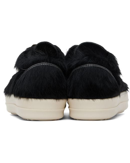 Rick Owens Black Tower Vintage Sneaks Sneakers