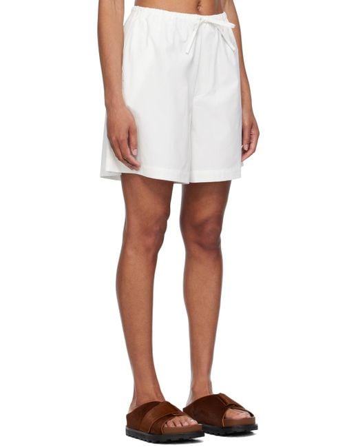 Baserange White Kolla Shorts