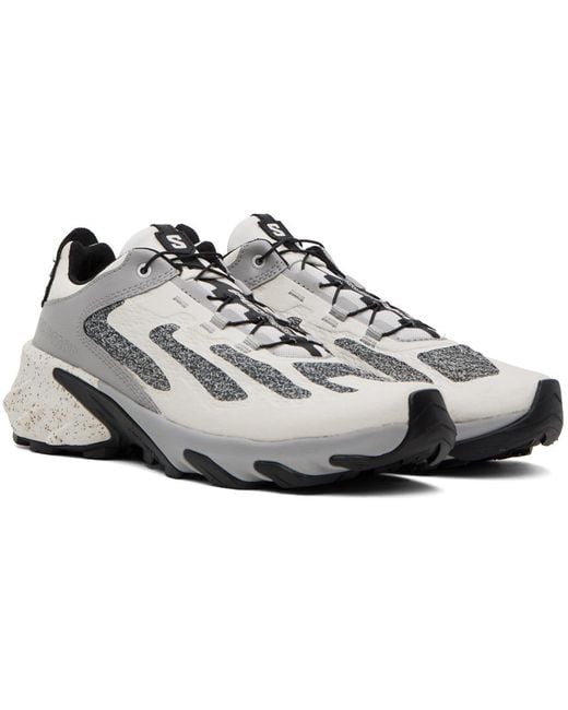 Salomon Black Off-white & Gray Speedverse Prg Sneakers
