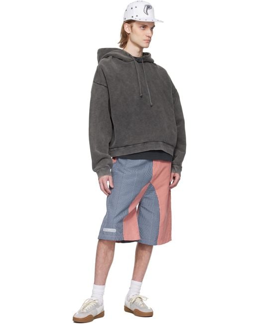 PDF Red Low Ride Shorts for men