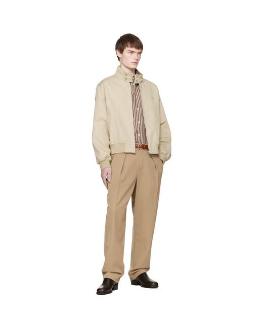 A.P.C. Natural Zipped Jacket for men