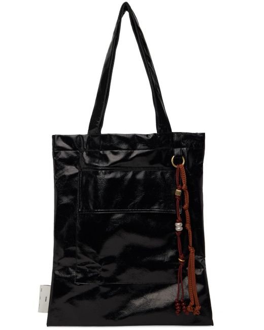 Song For The Mute Black Small Pocket Tote for men