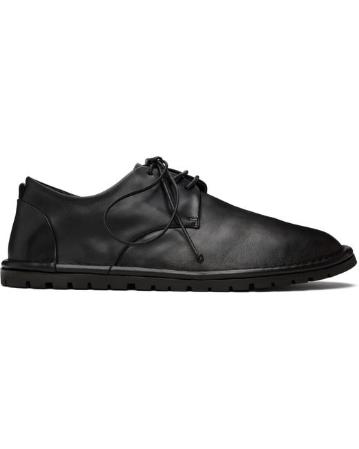 MARSELL Gomme Black Sancrispa Leather Derbys for men
