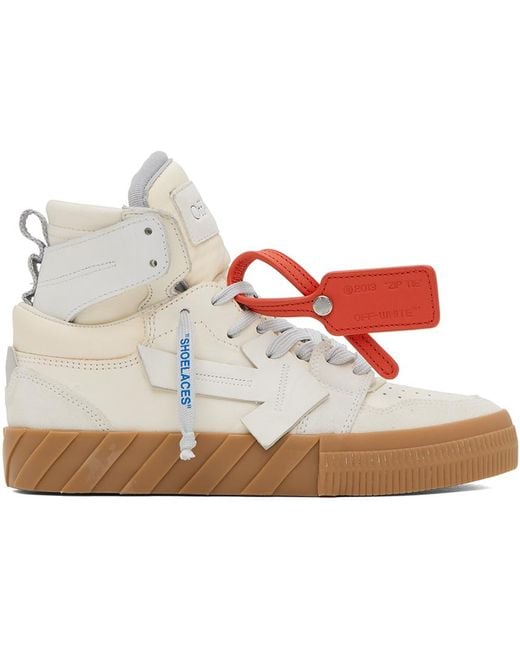 Off white arrow sneakers hotsell white