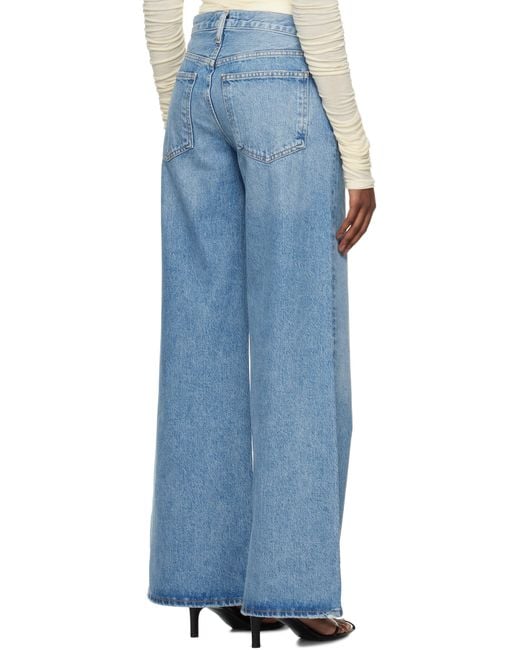 Agolde Blue Clara Jeans