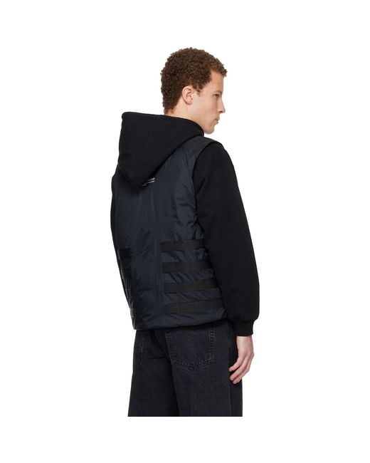 Neighborhood Black Nanga Edition Tactical Down Vest for men
