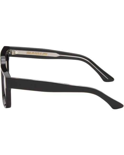 Cutler & Gross Black 1386 Square Sunglasses for men