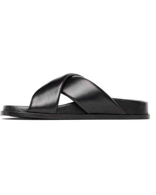 Anine Bing Black Emi Sandals