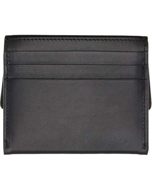 Balenciaga Black Rodeo Card Holder