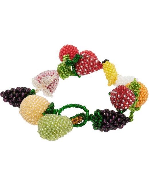 Pura Utz Green Big Fruit Salad Galore Bracelet