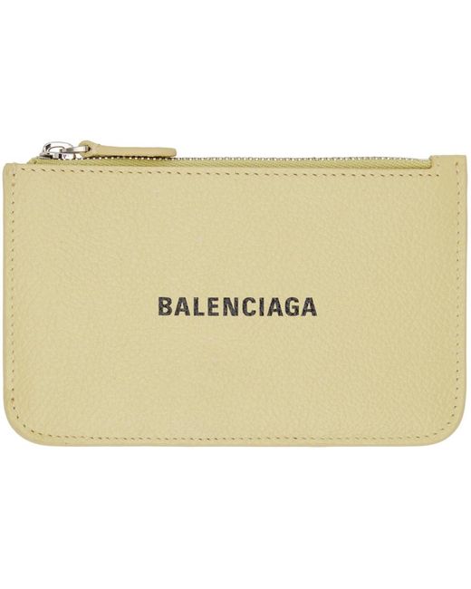 Balenciaga Cash Large Long コイン&カードケース Black