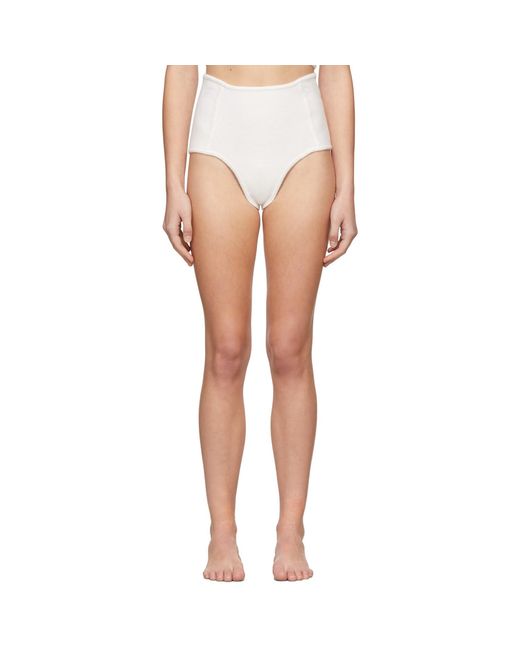 LeKasha White Off- Ajaccio Briefs