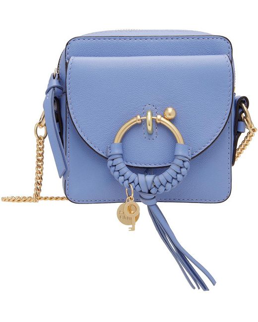 See By Chloé Blue Mini Joan Shoulder Bag