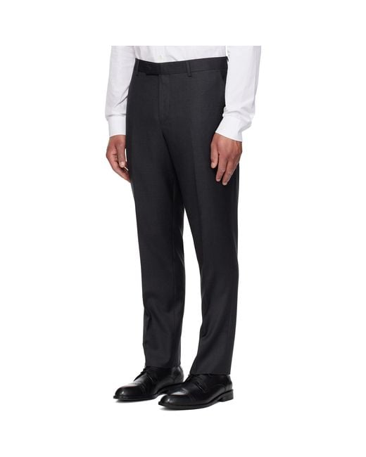 Paul Smith Black Tailored Two Button Suit for men