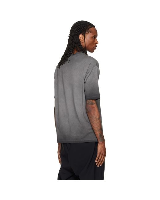 Thom Krom Gray Ts 986 T-Shirt for men