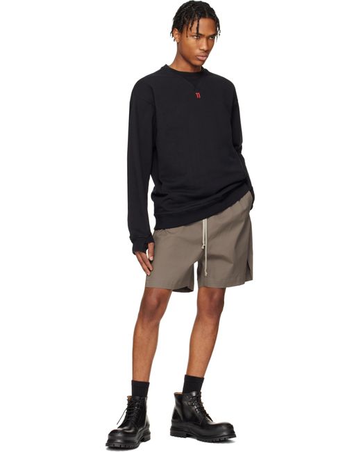 メンズ Boris Bidjan Saberi 11 ブラック Cr4 スウェットシャツ Black