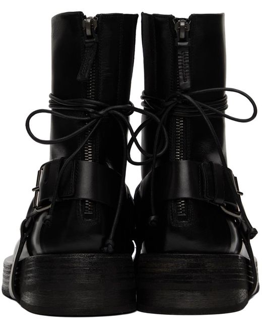 Marsèll Black Musona Boots