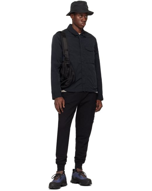 Pantalon de survêtement noir à poche cargo C P Company pour homme en coloris Black