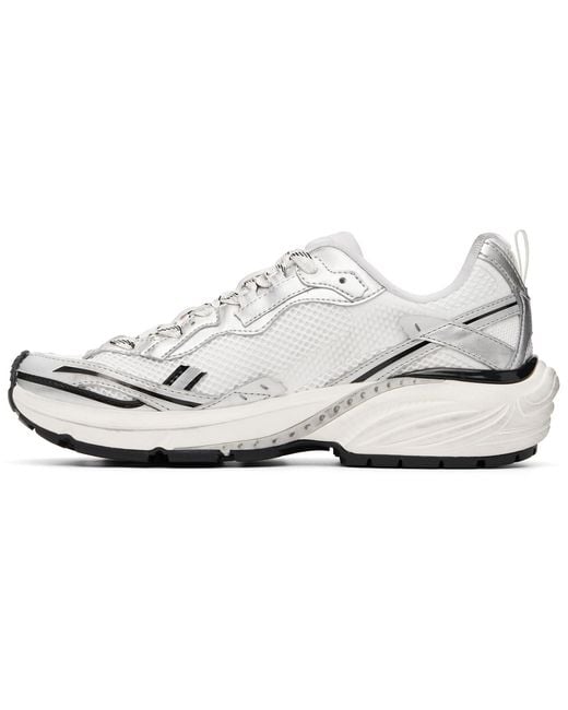 Represent White Storm Torn Sneakers for men