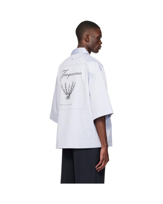 Jacquemus White 'The Gardian' Shirt for men