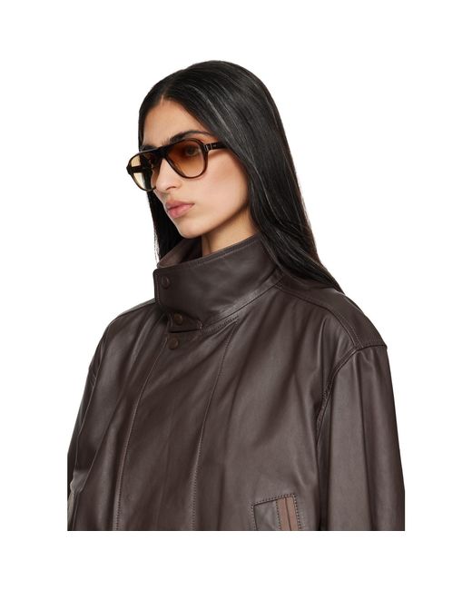 Oliver Peoples Black Paul Newman Sunglasses