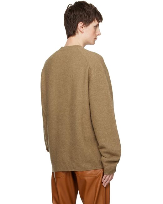 Nanushka Natural Tan Jetse Sweater for men