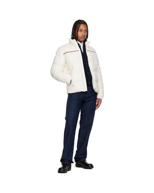 Moncler Blue Off- Archivo Bouvaque Down Jacket for men