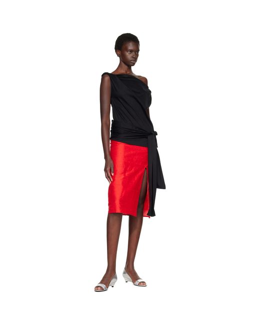 Proenza Schouler Red Zafira Top
