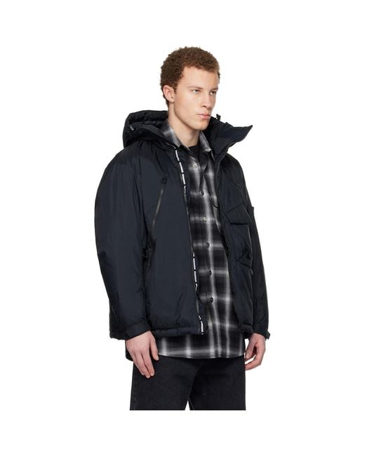 Neighborhood Blue Nanga Edition Offset Zip Down Jacket for men