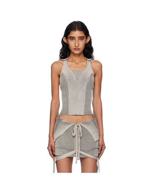 KNWLS Multicolor Veil Tank Top