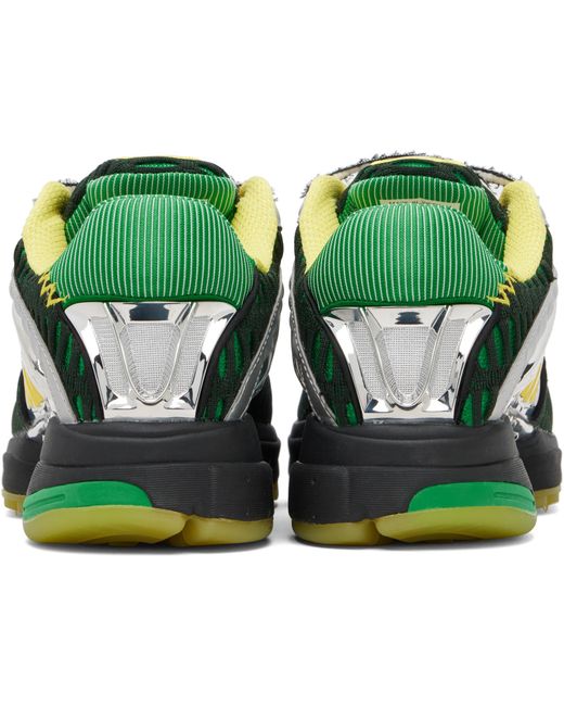 Baskets Climacool 2 Vert Et Argenté Édition Brain Dead Adidas Originals en coloris Green